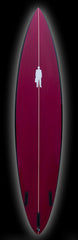 Pipecleaner | maroon red with racy black rails