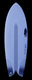 PostMod Jet | Twin/Quad Fish | Light Grey