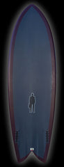 PostMod Jet | Twin/Quad Fish | Oxblood, Cherry & Graphite resin tint