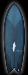 PostMod Jet | Twin/Quad Fish | 'Dendrytes' resin art