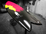 PostMod Jet | Twin/Quad Fish | 'Brainstorm' resin art