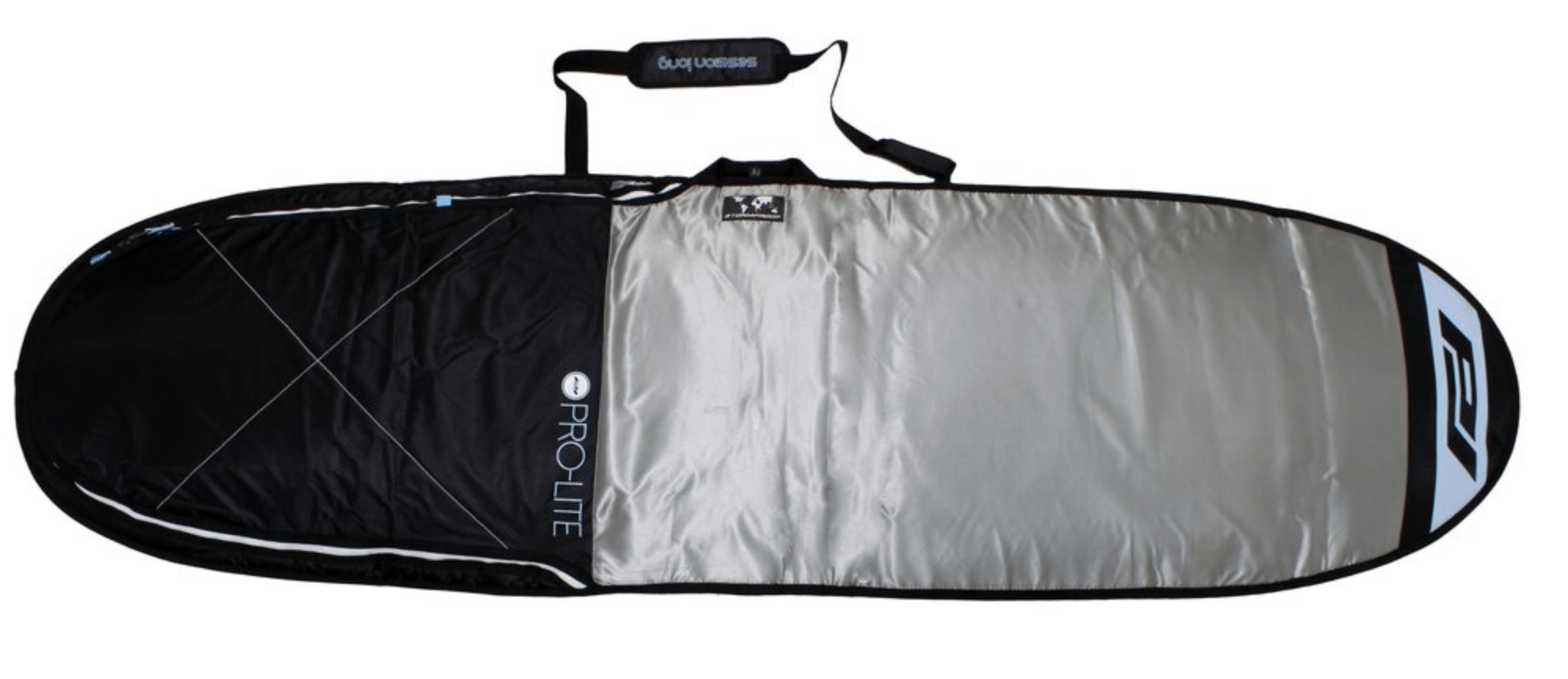 Pro-Lite Wheeled Coffin Longboard (2-4 Boards) Boardbag-10'0