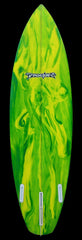 Single Twin | lemon lime resin swirl