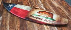 TexCali Maps Custom Decorative Surfboard