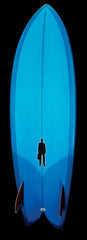 PostMod Jet | Twin/Quad Fish | Baltic Blue resin tint