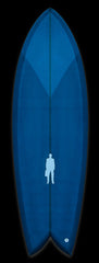 Stock Quick PostMod Jet | Twin/Quad Fish | Baltic Blue resin tint