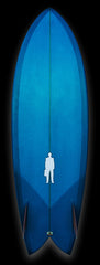 PostMod Jet | Twin/Quad Fish | Baltic Blue resin tint