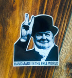 Proctor 'Handmade in the Free World' Sticker